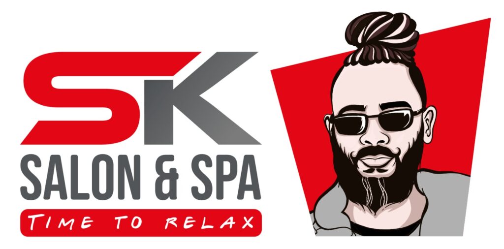 Sk Salon and Spa Mobile Logo